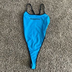 I am G.I.A. Blue Virgo body suit